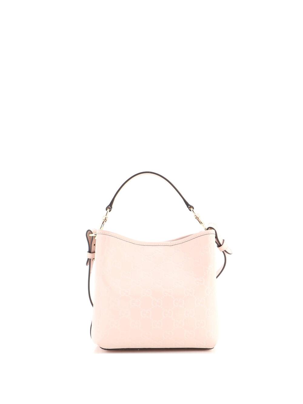Gucci Gg Emblem Bucket Bag Embossed #324520G17B - Picture 3 of 7